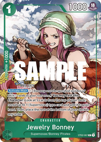 Jewelry Bonney (CS 2023 Celebration Pack) [One Piece Promotion Cards] Bandai