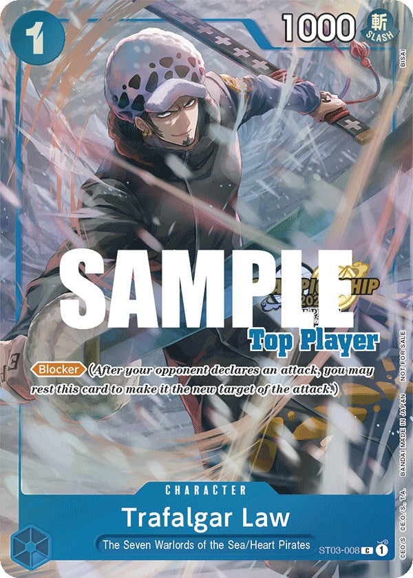 Trafalgar Law (CS 2023 Top Players Pack) [One Piece Promotion Cards] Bandai