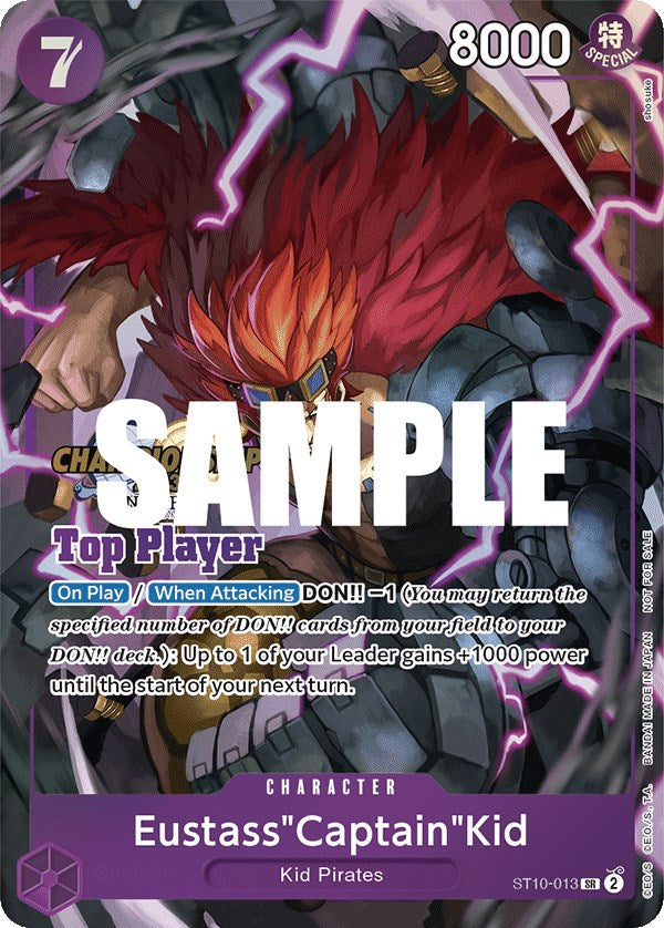 Eustass"Captain"Kid (CS 2023 Top Players Pack) [One Piece Promotion Cards] Bandai