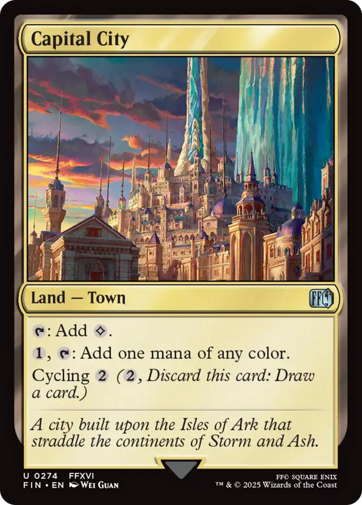 Capital City [FINAL FANTASY] Magic: The Gathering