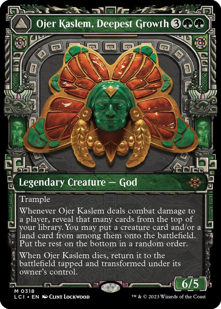 Ojer Kaslem, Deepest Growth (Showcase) [The Lost Caverns of Ixalan] Magic: The Gathering