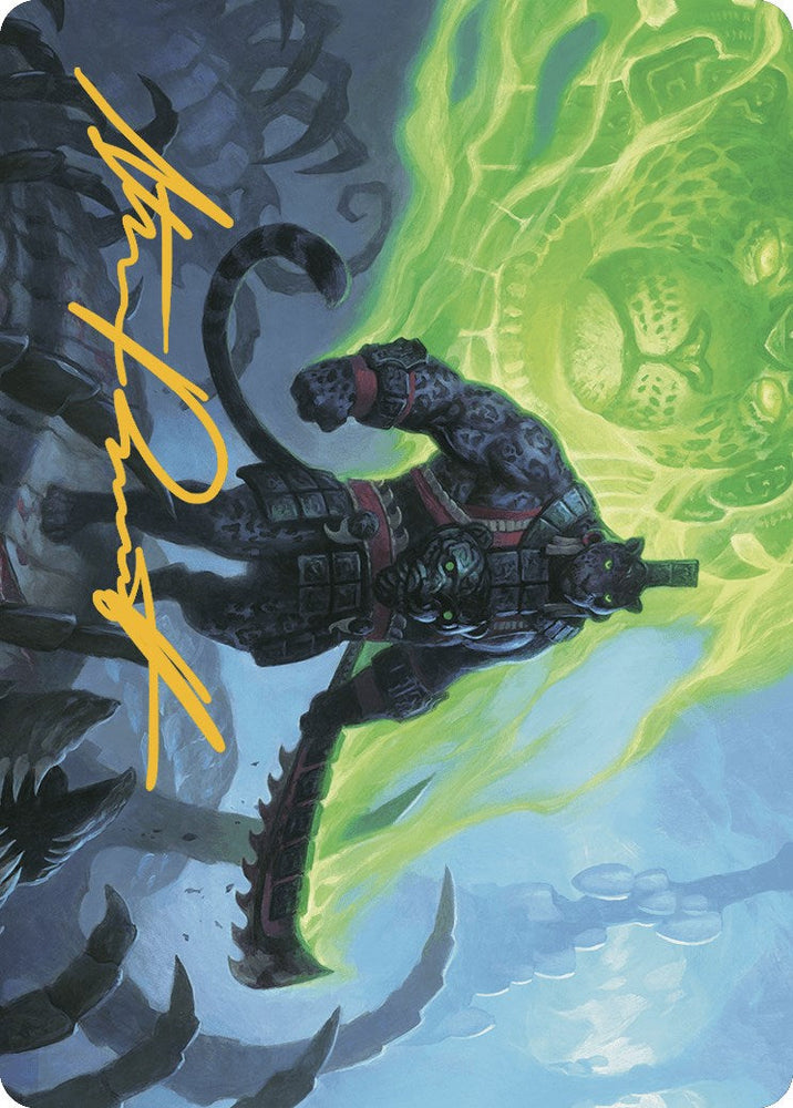 Malamet Veteran Art Card (Gold-Stamped Signature) [The Lost Caverns of Ixalan Art Series] Magic: The Gathering