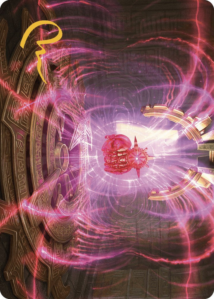 Locus of Enlightenment Art Card (Gold-Stamped Signature) [The Lost Caverns of Ixalan Art Series] Magic: The Gathering