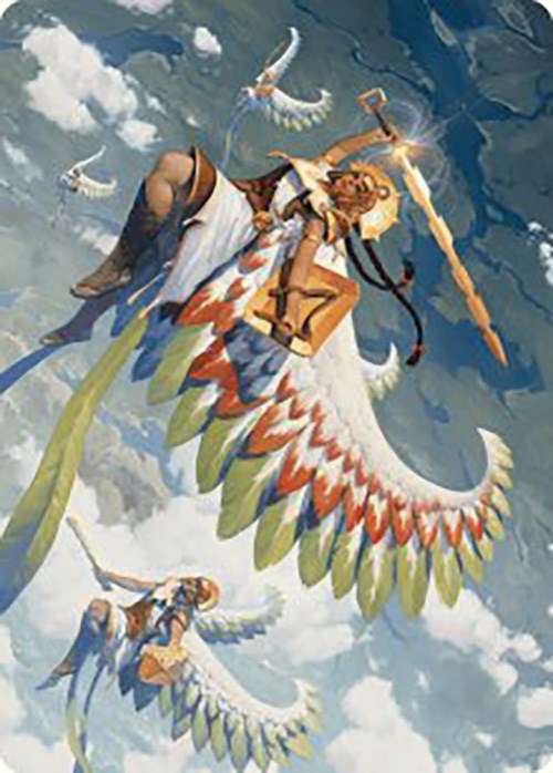 Resplendent Angel Art Card (5/81) [The Lost Caverns of Ixalan Art Series] Magic: The Gathering