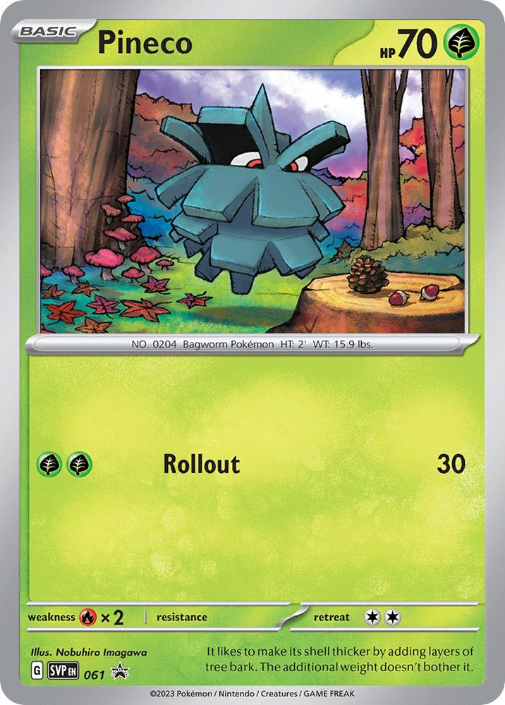Pineco (061) [Scarlet & Violet: Black Star Promos] Pokémon