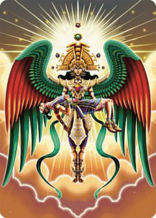 Resplendent Angel Art Card (59/81) [The Lost Caverns of Ixalan Art Series] Magic: The Gathering