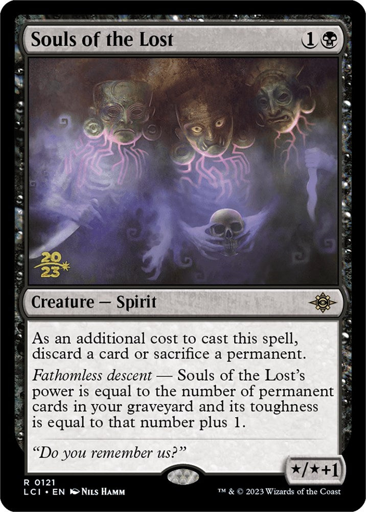 Souls of the Lost [The Lost Caverns of Ixalan Prerelease Cards] Magic: The Gathering
