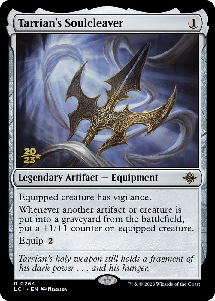 Tarrian's Soulcleaver [The Lost Caverns of Ixalan Prerelease Cards] Magic: The Gathering