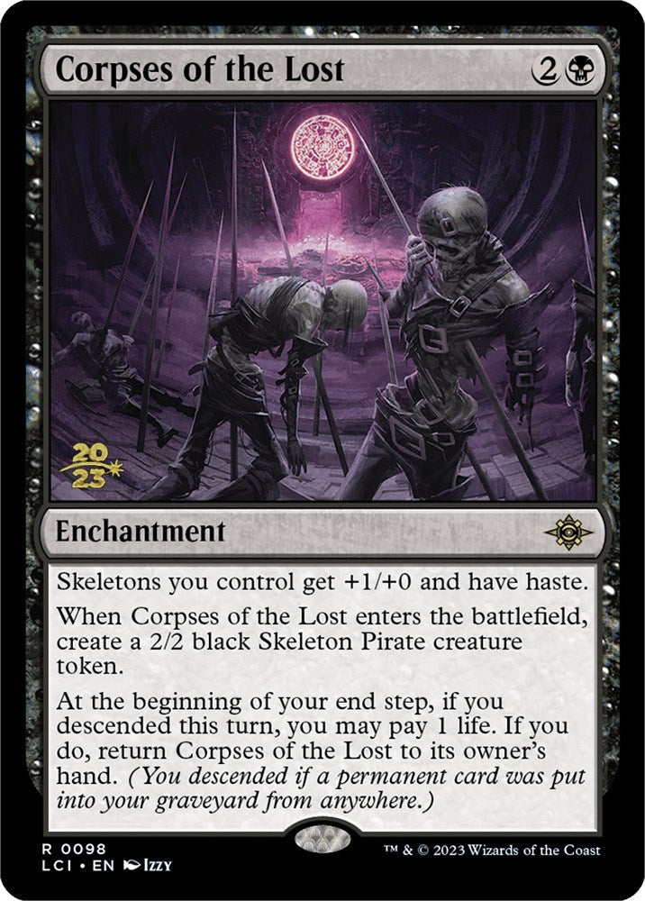 Corpses of the Lost [The Lost Caverns of Ixalan Prerelease Cards] Magic: The Gathering