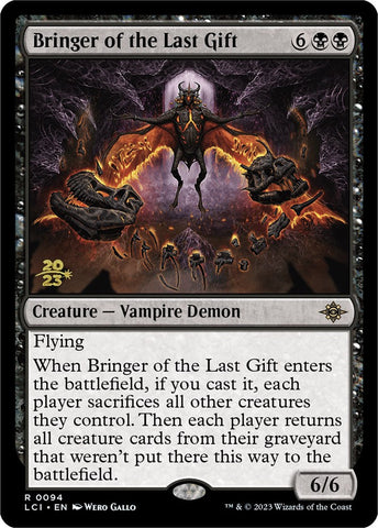 Bringer of the Last Gift [The Lost Caverns of Ixalan Prerelease Cards] Magic: The Gathering