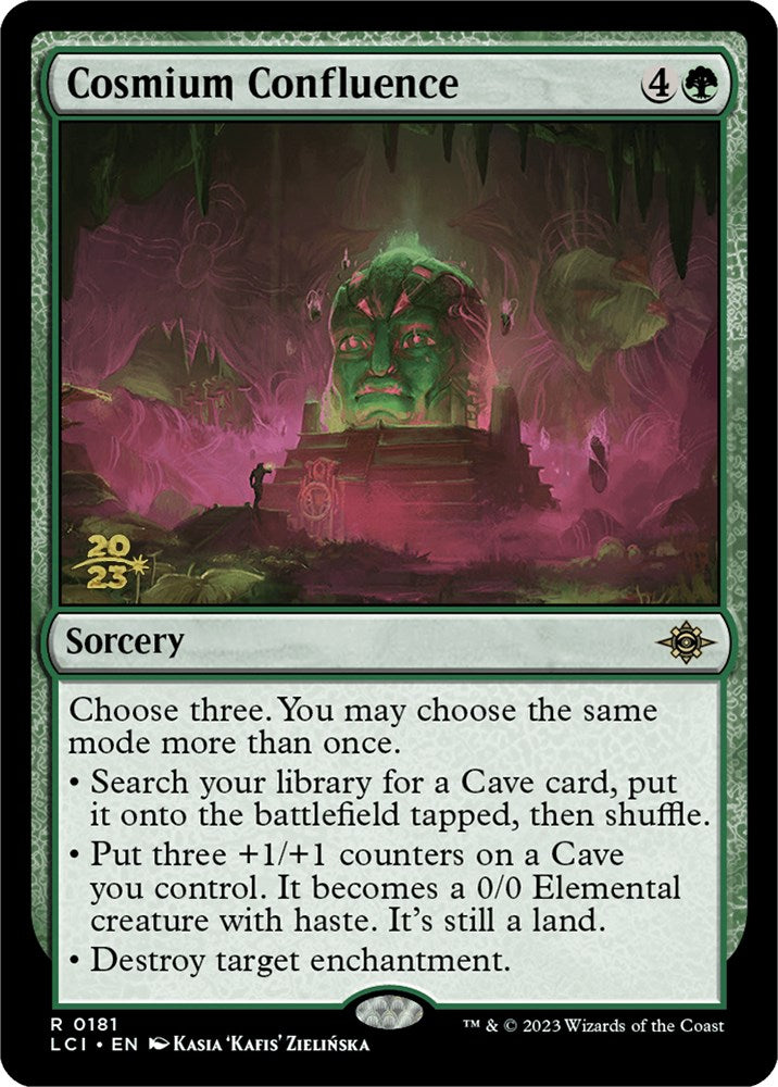 Cosmium Confluence [The Lost Caverns of Ixalan Prerelease Cards] Magic: The Gathering