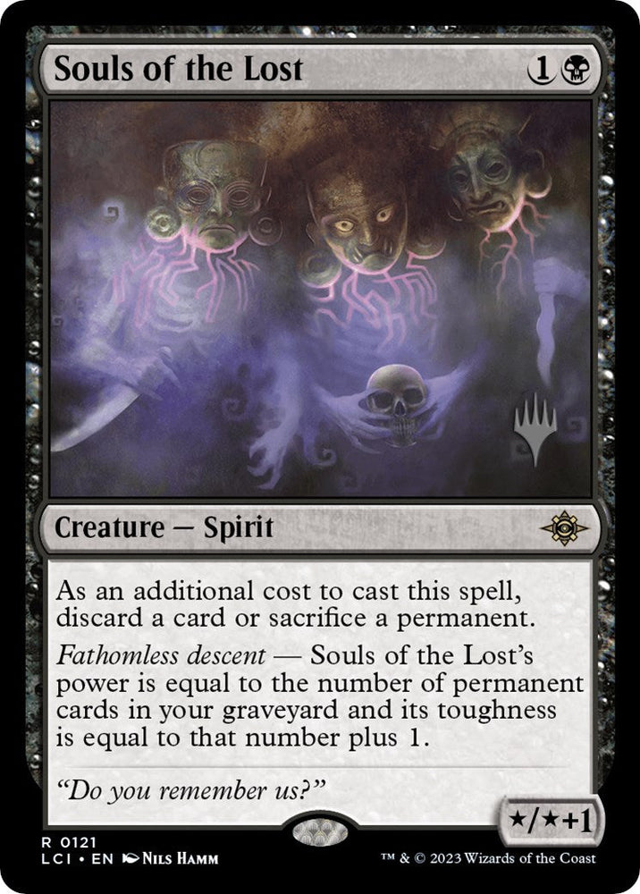 Souls of the Lost (Promo Pack) [The Lost Caverns of Ixalan Promos] Magic: The Gathering