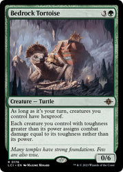 Bedrock Tortoise (Promo Pack) [The Lost Caverns of Ixalan Promos] Magic: The Gathering