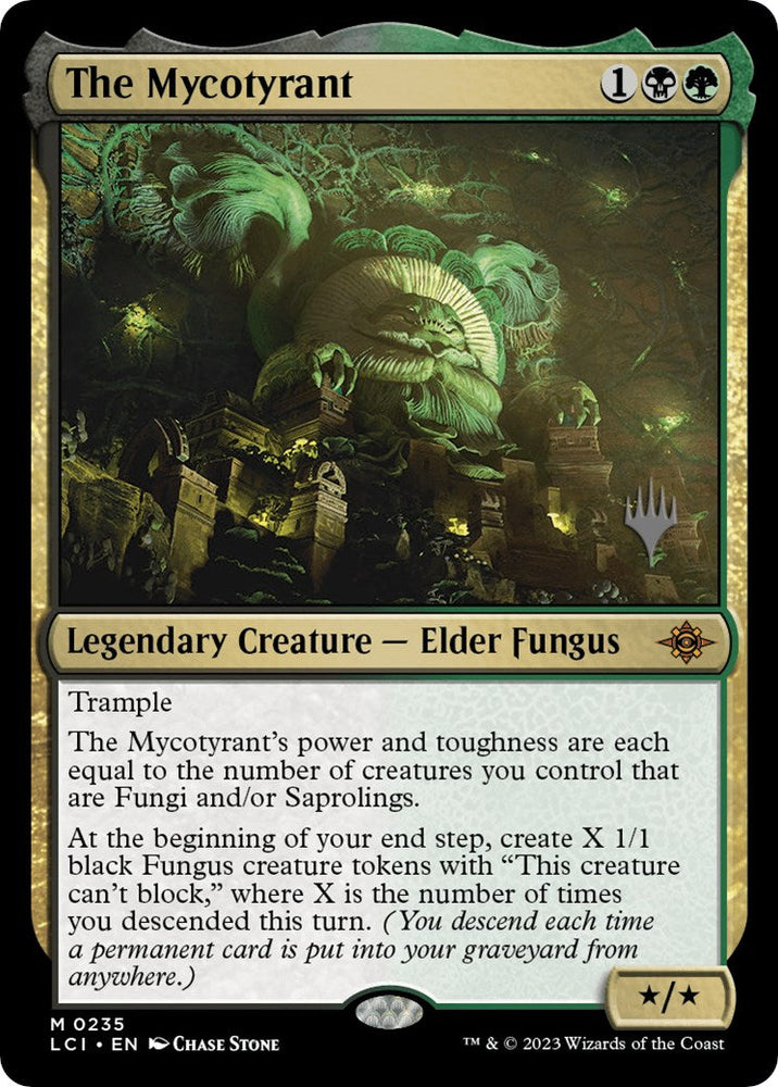 The Mycotyrant (Promo Pack) [The Lost Caverns of Ixalan Promos] Magic: The Gathering