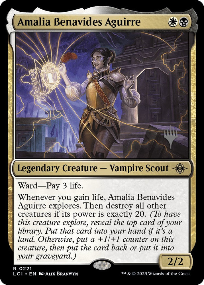 Amalia Benavides Aguirre (Promo Pack) [The Lost Caverns of Ixalan Promos] Magic: The Gathering