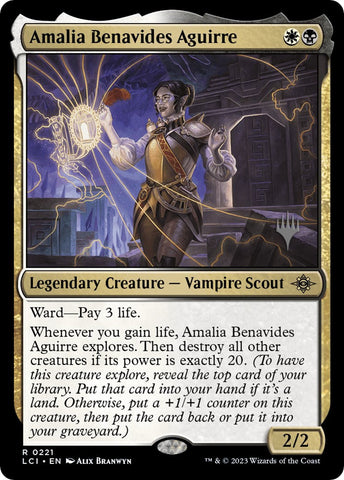 Amalia Benavides Aguirre (Promo Pack) [The Lost Caverns of Ixalan Promos] Magic: The Gathering