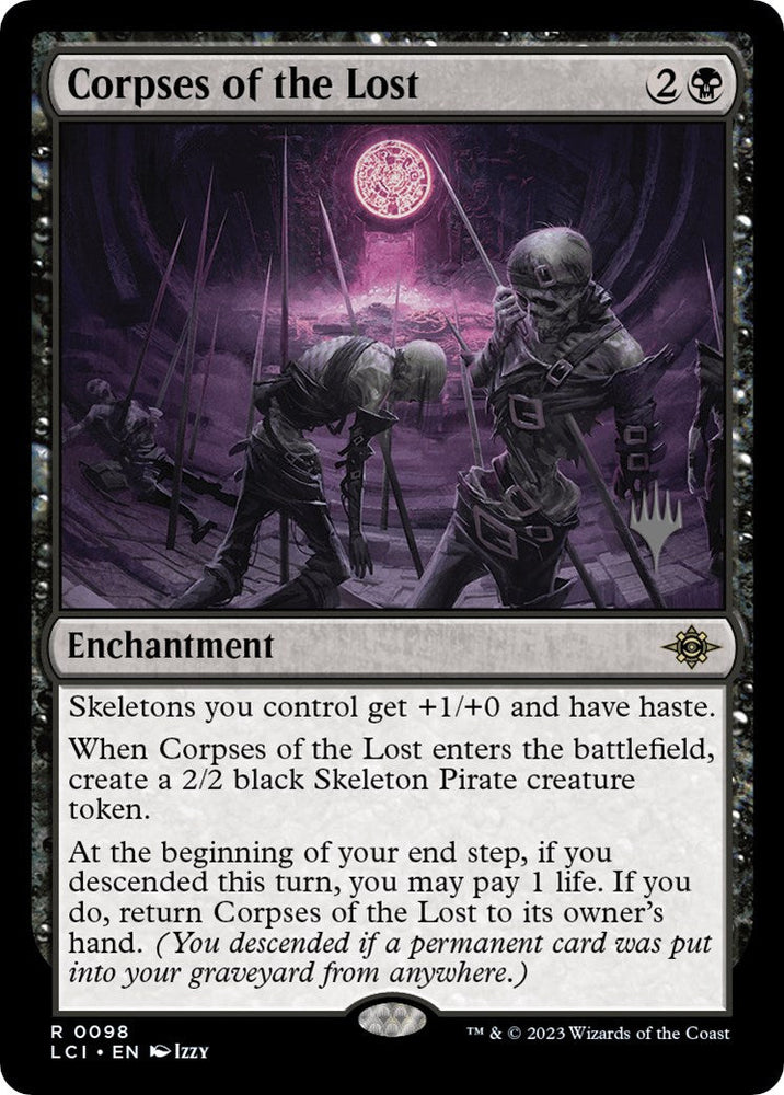 Corpses of the Lost (Promo Pack) [The Lost Caverns of Ixalan Promos] Magic: The Gathering