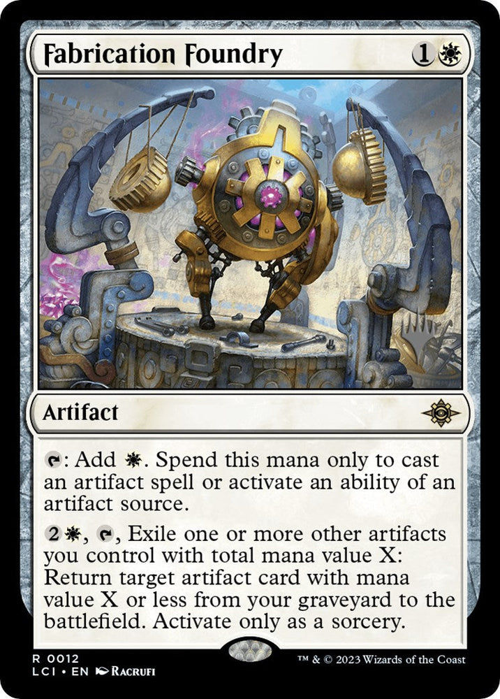 Fabrication Foundry (Promo Pack) [The Lost Caverns of Ixalan Promos] Magic: The Gathering