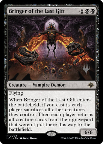 Bringer of the Last Gift (Promo Pack) [The Lost Caverns of Ixalan Promos] Magic: The Gathering