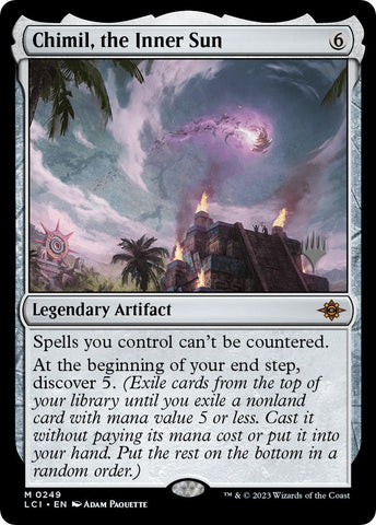 Chimil, the Inner Sun (Promo Pack) [The Lost Caverns of Ixalan Promos] Magic: The Gathering