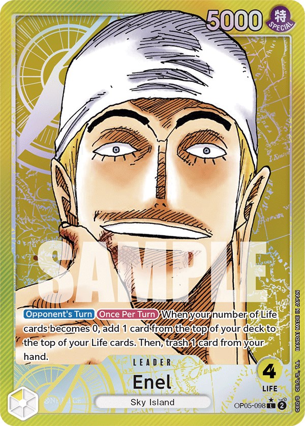 Enel (Alternate Art) [Awakening of the New Era] Bandai