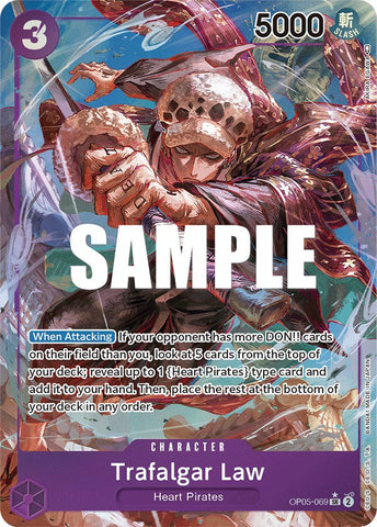Trafalgar Law (Alternate Art) [Awakening of the New Era] Bandai