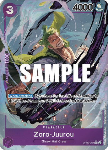 Zoro-Juurou (Alternate Art) [Awakening of the New Era] Bandai