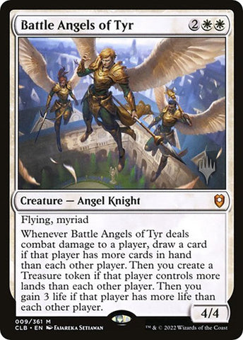Battle Angels of Tyr (Promo Pack) [The Lost Caverns of Ixalan Promos] Magic: The Gathering