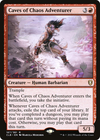 Caves of Chaos Adventurer (Promo Pack) [The Lost Caverns of Ixalan Promos] Magic: The Gathering