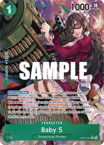 Baby 5 (Alternate Art) [Awakening of the New Era] Bandai