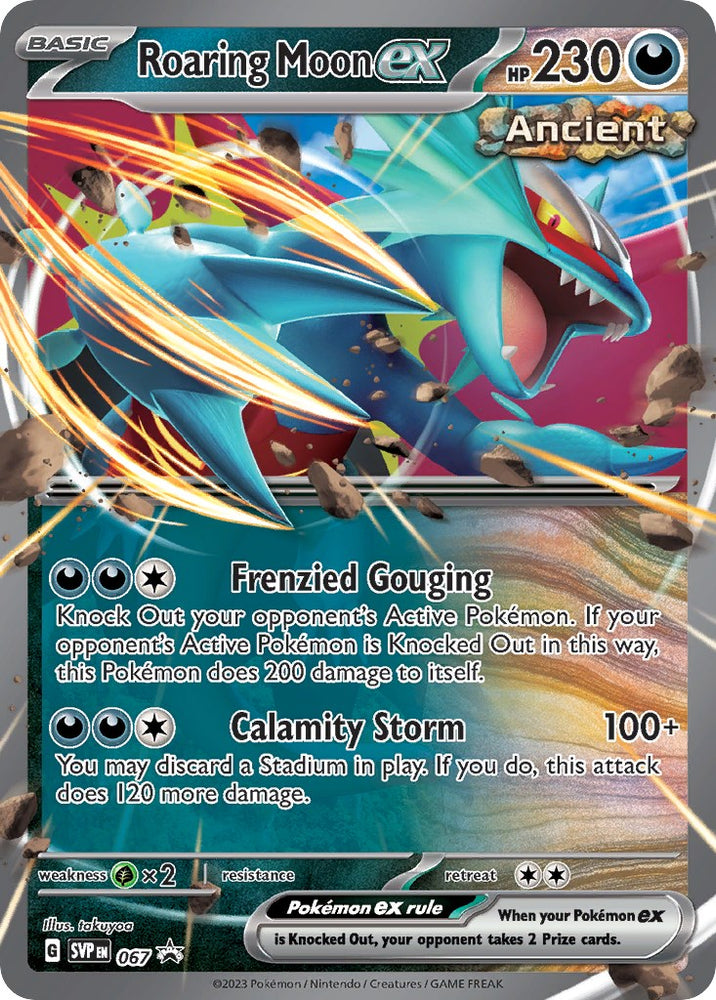 Roaring Moon ex (067) [Scarlet & Violet: Black Star Promos] Pokémon