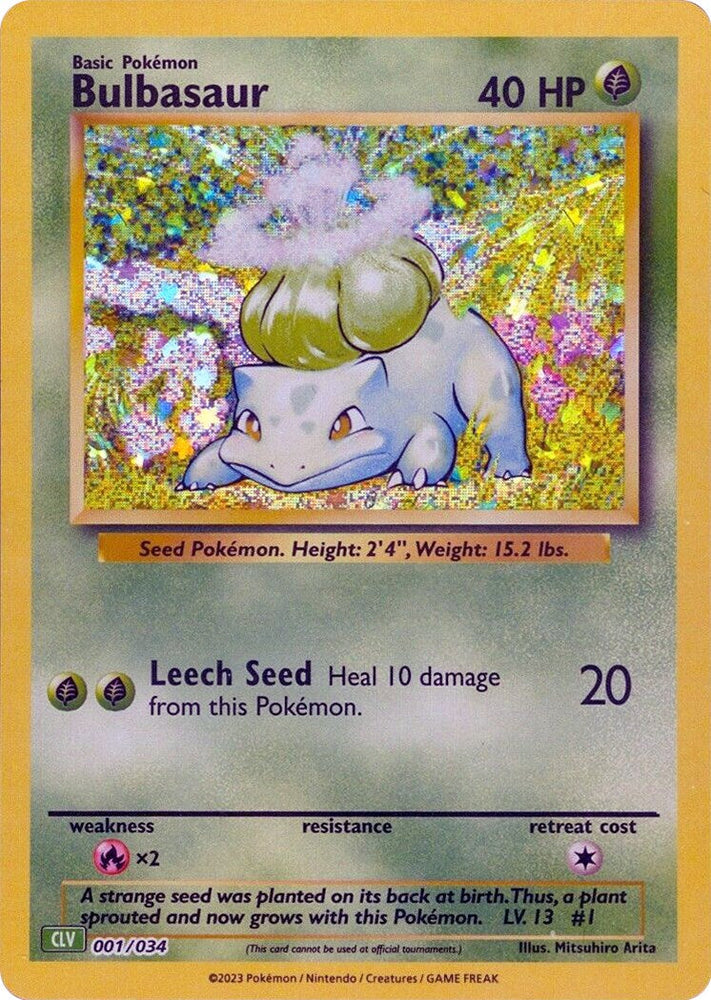 Bulbasaur [Trading Card Game Classic] Pokémon