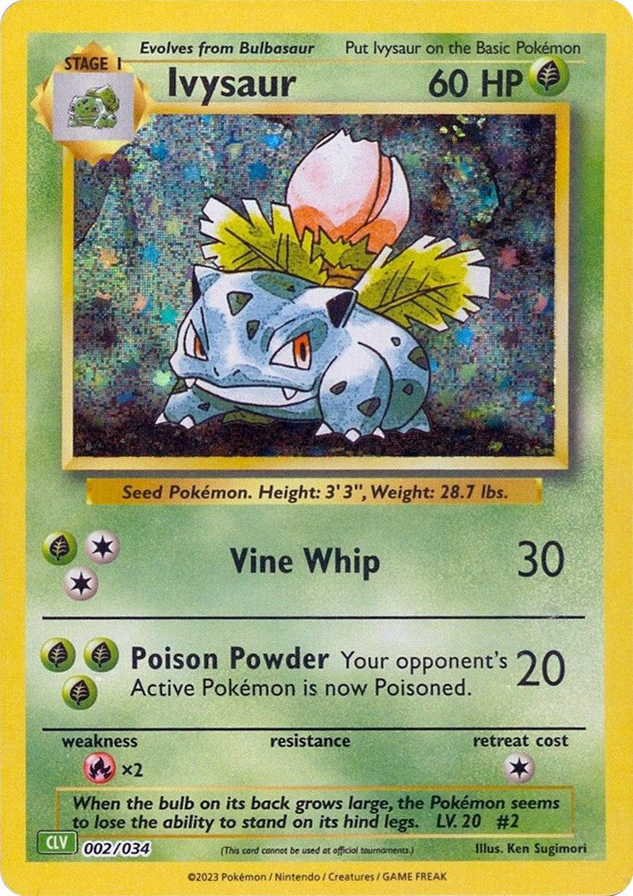 Ivysaur [Trading Card Game Classic] Pokémon