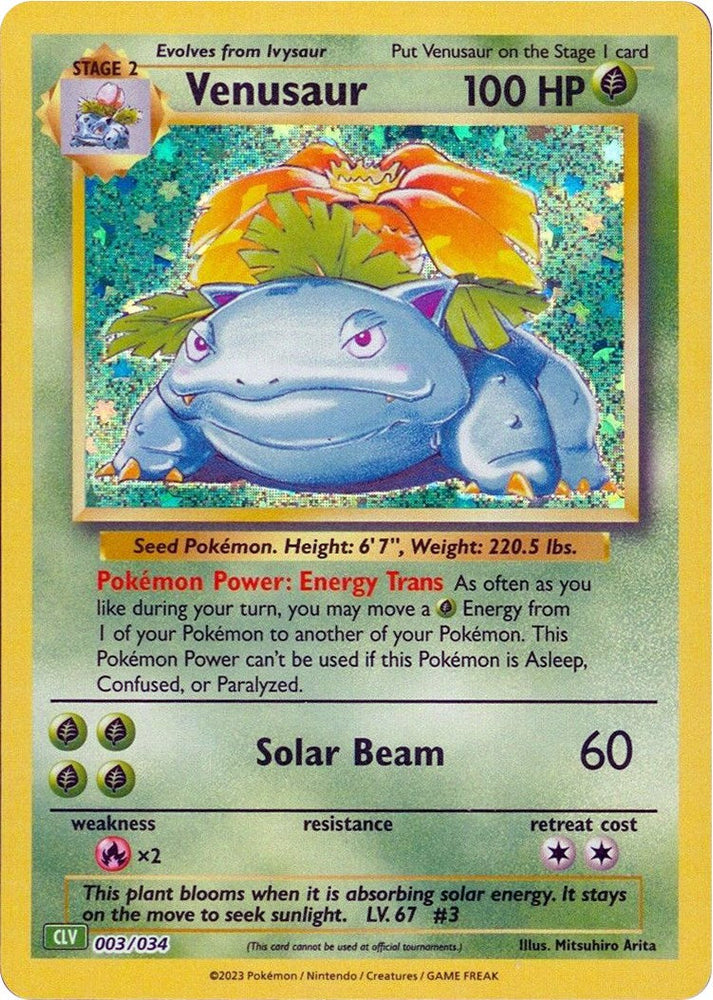 Venusaur [Trading Card Game Classic] Pokémon