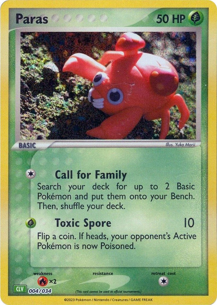 Paras [Trading Card Game Classic] Pokémon