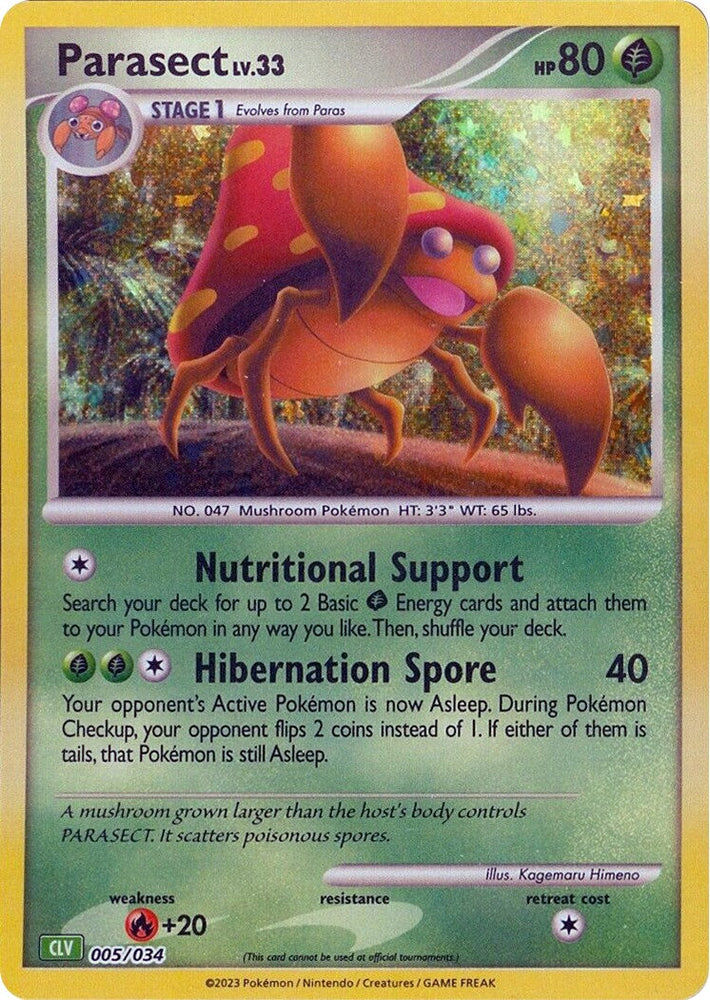 Parasect [Trading Card Game Classic] Pokémon