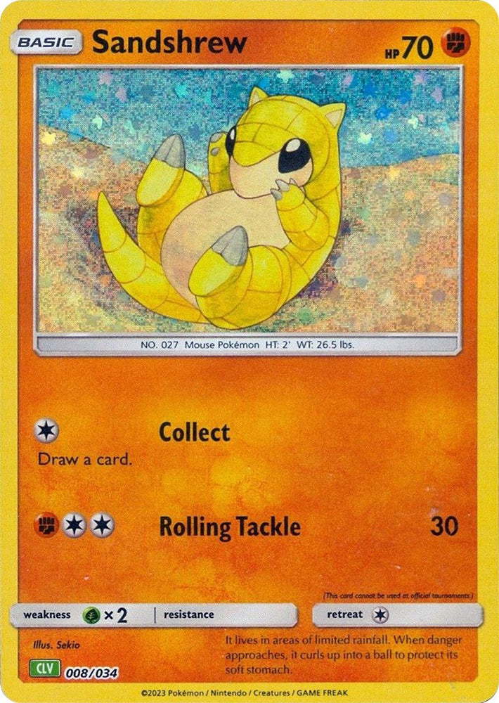 Sandshrew [Trading Card Game Classic] Pokémon