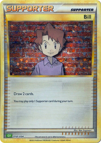 Bill (CLV) [Trading Card Game Classic] Pokémon