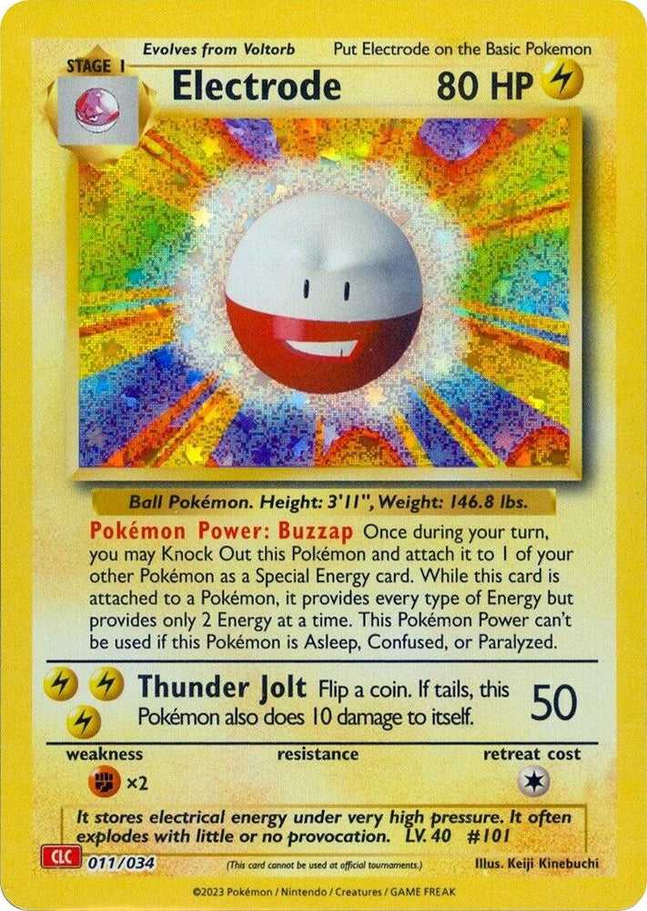 Electrode [Trading Card Game Classic] Pokémon