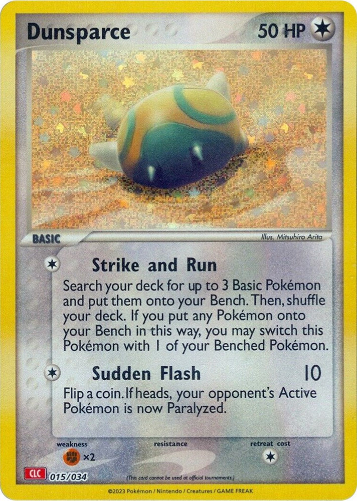 Dunsparce [Trading Card Game Classic] Pokémon