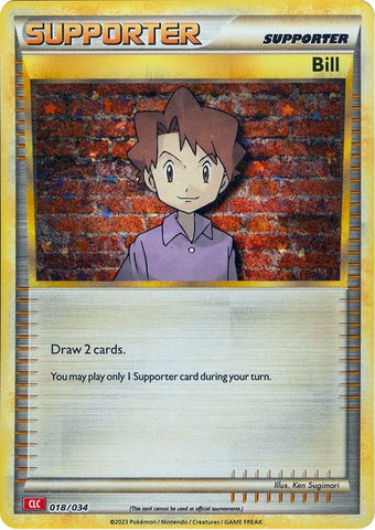 Bill (CLC) [Trading Card Game Classic] Pokémon