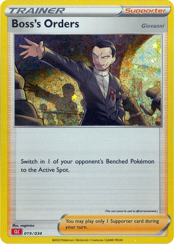 Boss's Orders (CLC) [Trading Card Game Classic] Pokémon