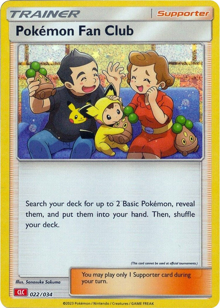 Pokemon Fan Club (CLC) [Trading Card Game Classic] Pokémon