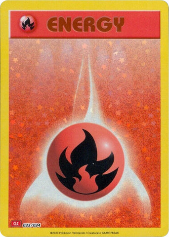 Basic Fire Energy [Trading Card Game Classic] Pokémon