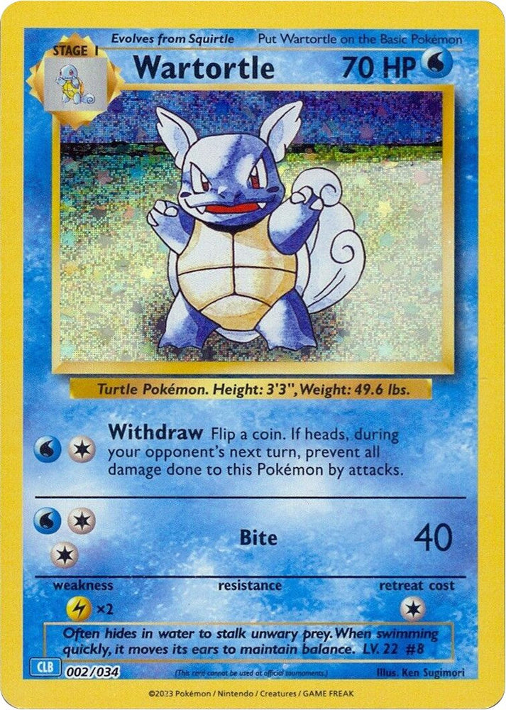 Wartortle [Trading Card Game Classic] Pokémon