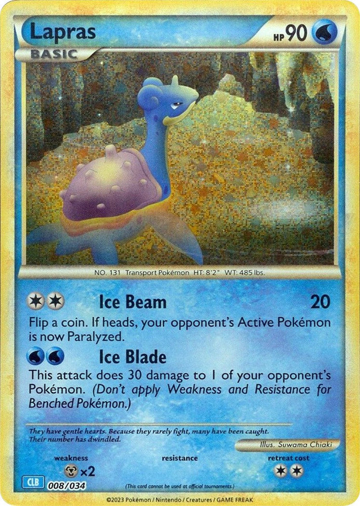 Lapras [Trading Card Game Classic] Pokémon