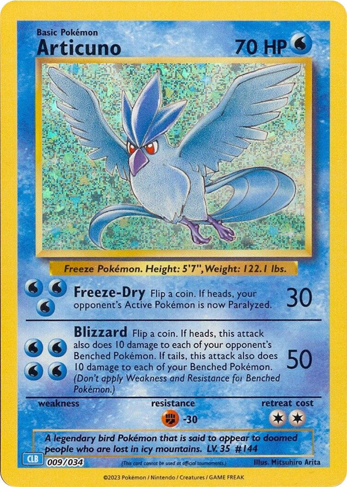 Articuno [Trading Card Game Classic] Pokémon