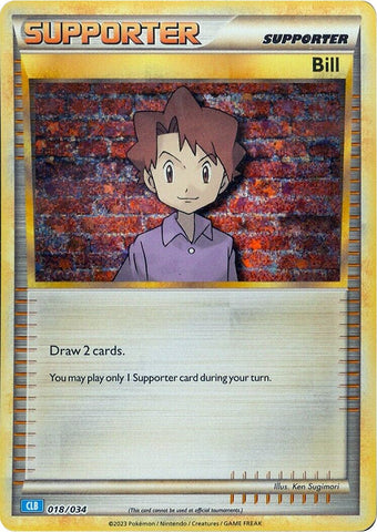 Bill (CLB) [Trading Card Game Classic] Pokémon