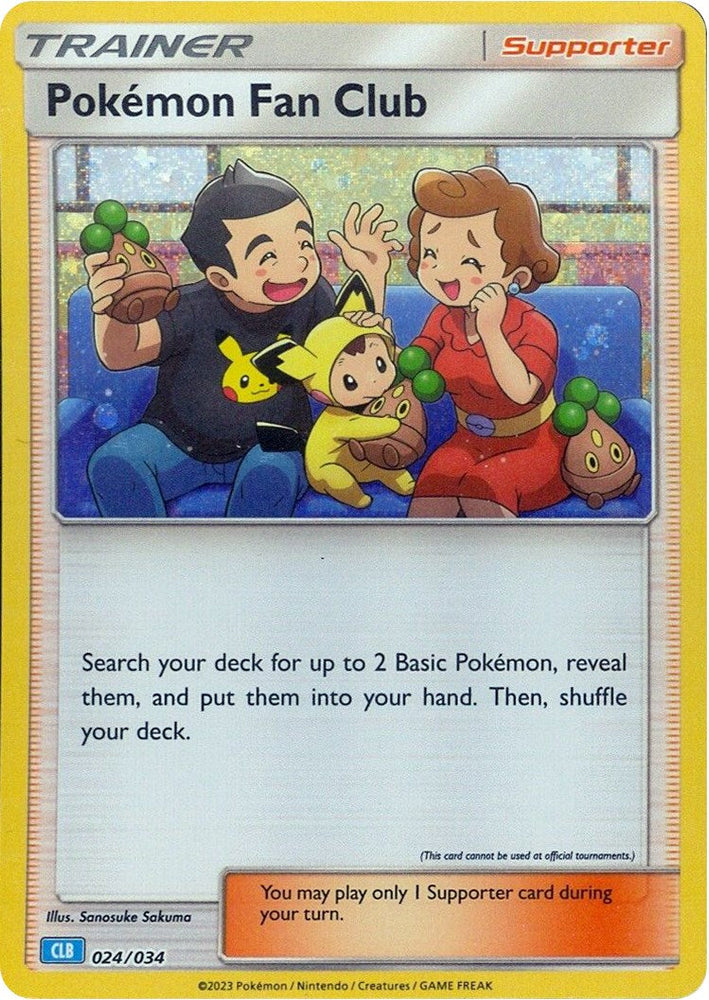 Pokemon Fan Club (CLB) [Trading Card Game Classic] Pokémon