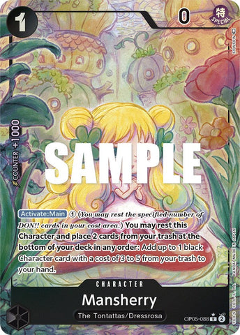 Mansherry (Alternate Art) [Awakening of the New Era] Bandai